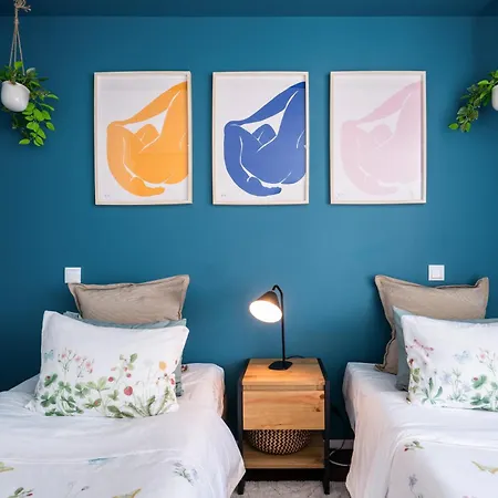 Lejlighed Host Wise - Restful Minimalist Flat - Balcony