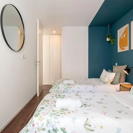 アパート Host Wise - Restful Minimalist Flat - Balcony *