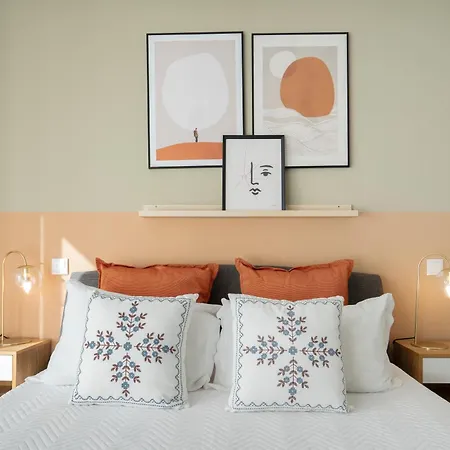 아파트 Host Wise - Restful Minimalist Flat - Balcony 포르투